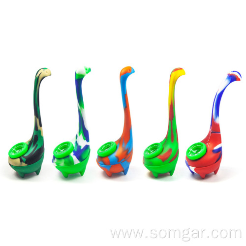 XY76HSS015 Silicone Colors Hookah pipes smoking weed Tobacco